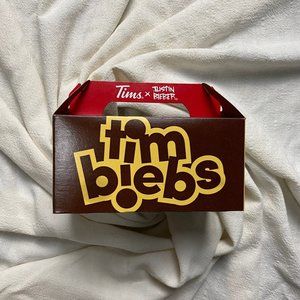 TIM BIEBS | JUSTIN BIEBER x TIM HORTONS | Tim biebs Box